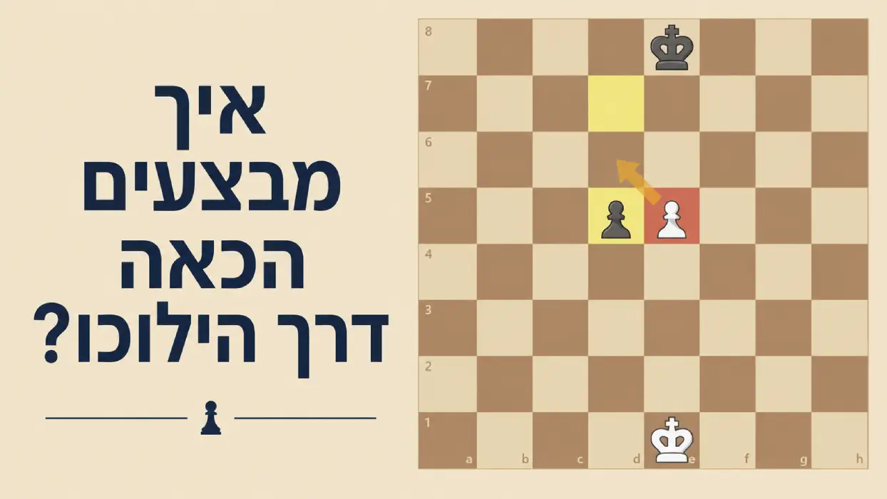 איך עושים הכאה דרך הילוכו?