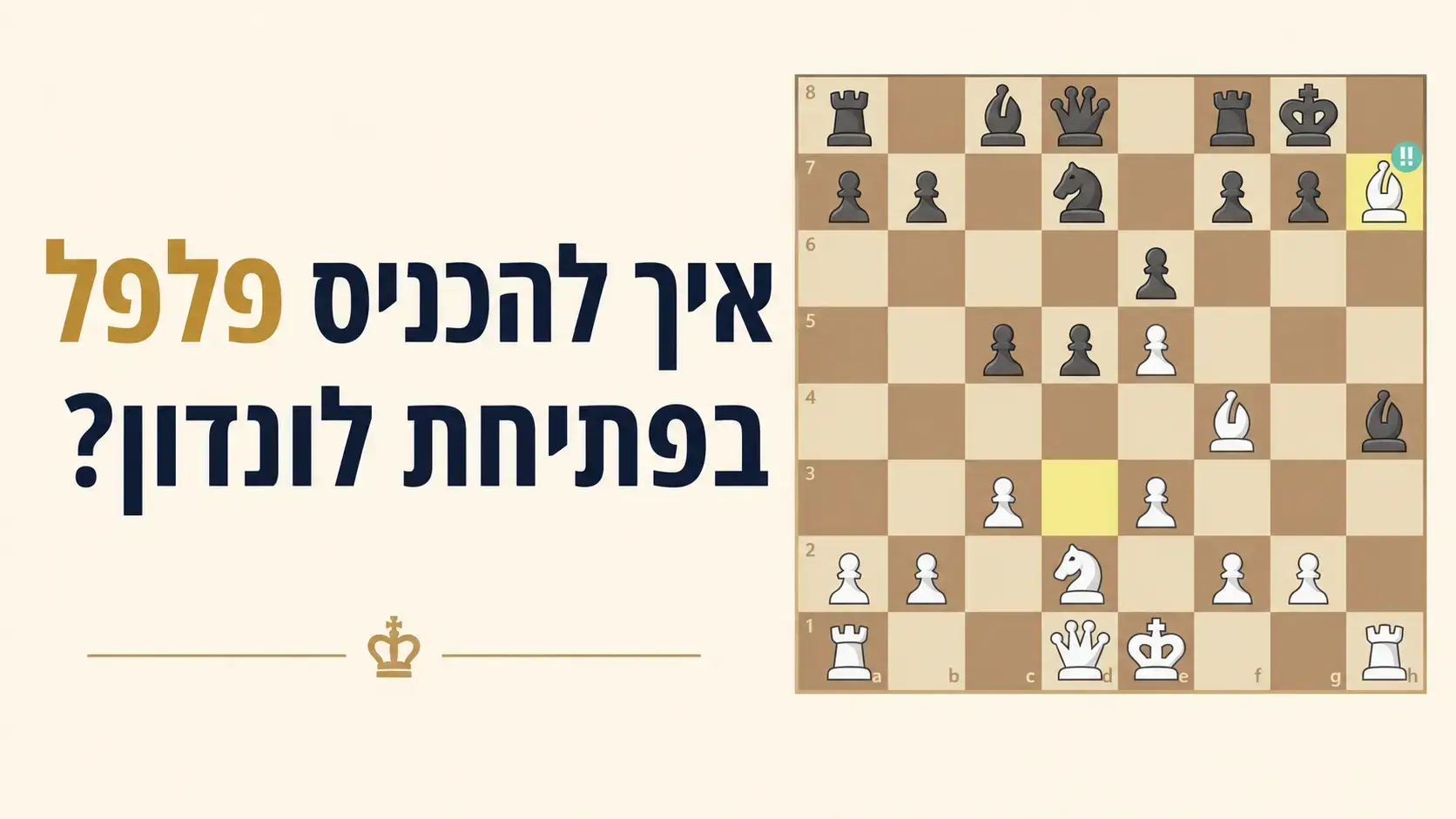 איך לשחק את פתיחת לונדון